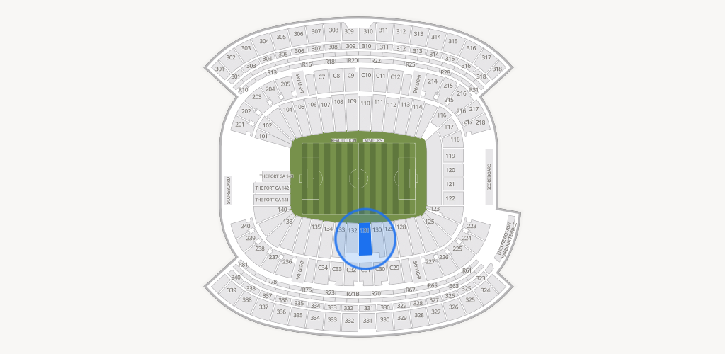 Gillette Stadium Seating Chart