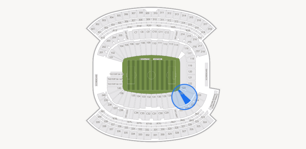 Gillette Stadium Seating Chart