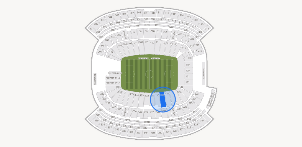Gillette Stadium Seating Chart
