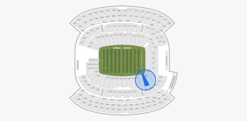 Gillette Stadium Seating Chart