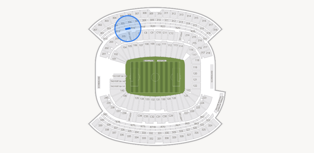 Gillette Stadium Seating Chart