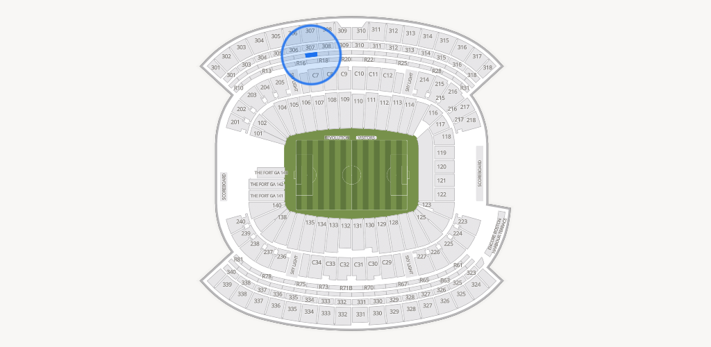 Gillette Stadium Seating Chart