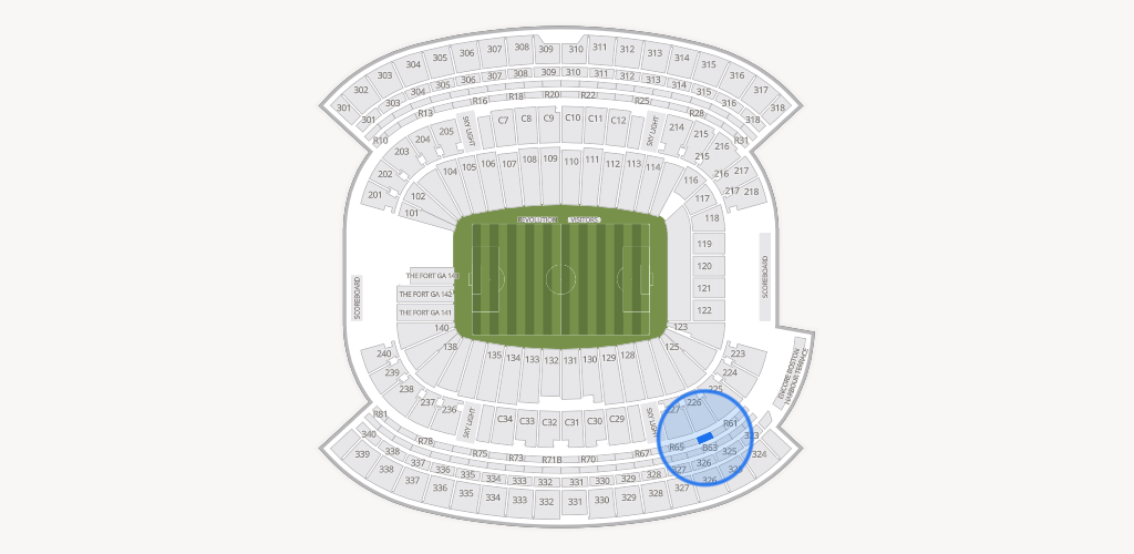 Gillette Stadium Seating Chart