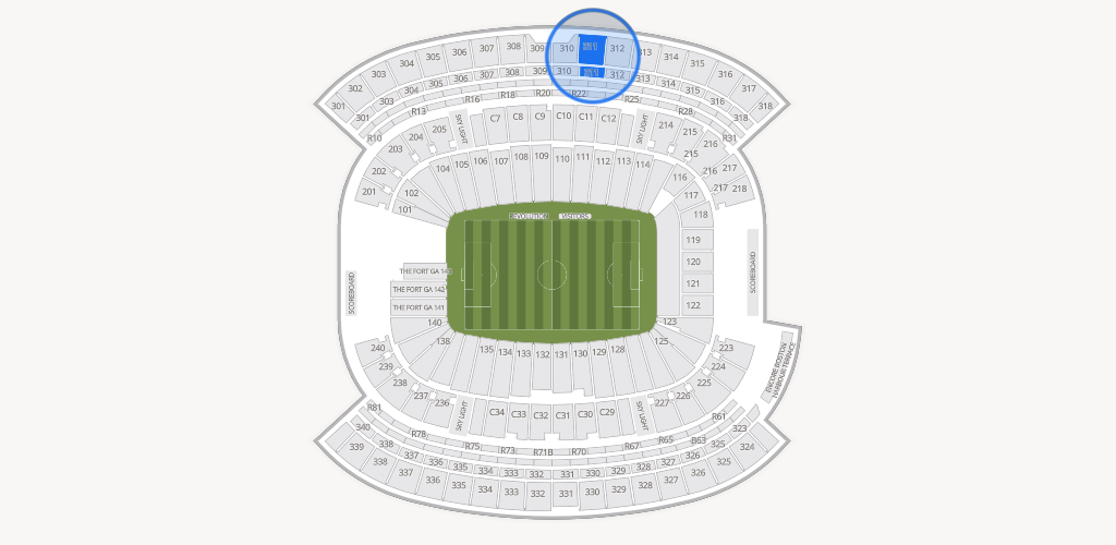 Gillette Stadium Seating Chart