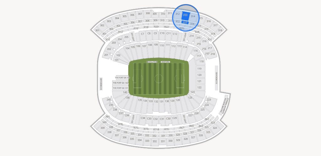 Gillette Stadium Seating Chart