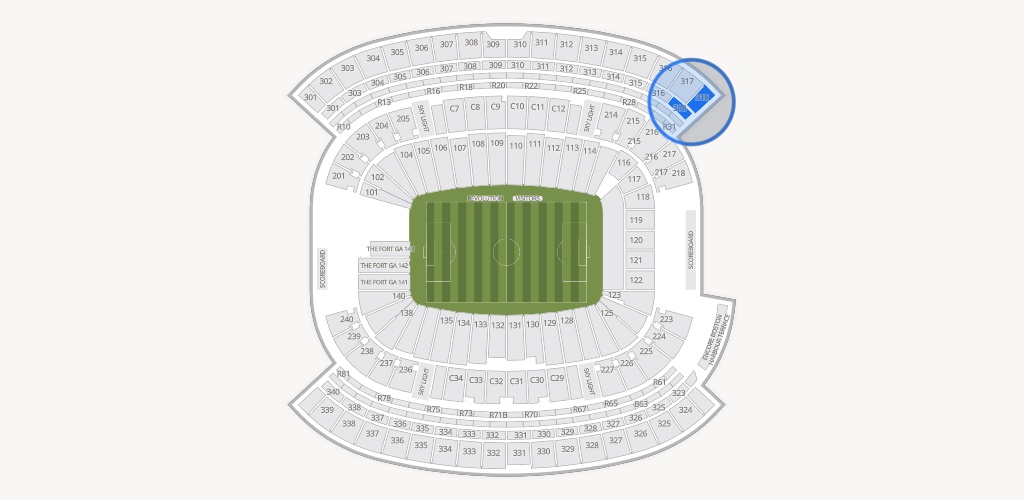 Gillette Stadium Seating Chart