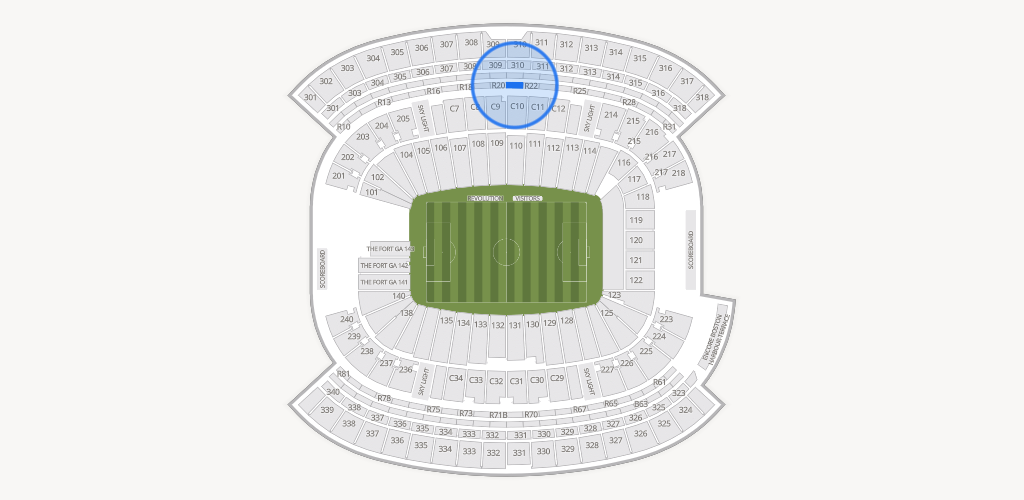Gillette Stadium Seating Chart