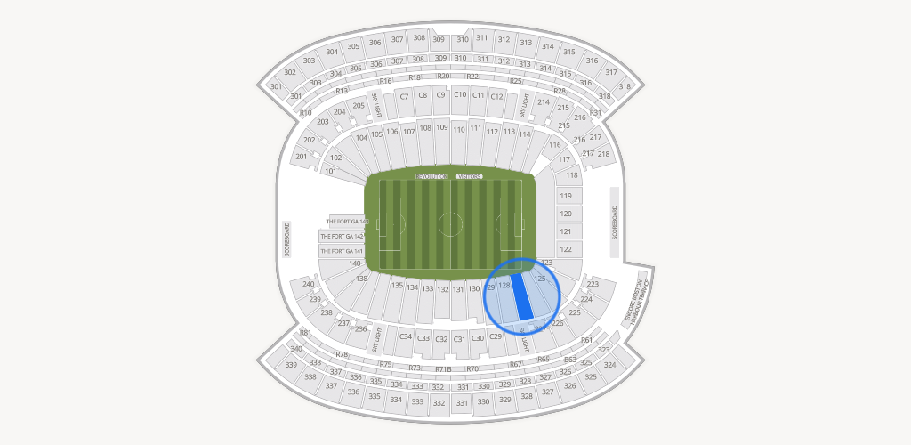 Gillette Stadium Seating Chart