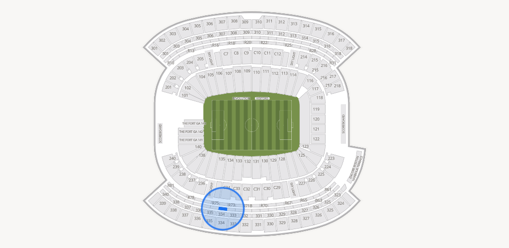 Gillette Stadium Seating Chart