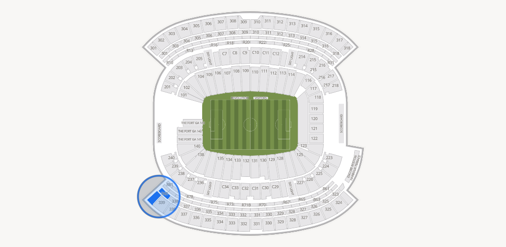 Gillette Stadium Seating Chart