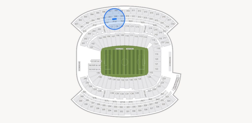 Gillette Stadium Seating Chart
