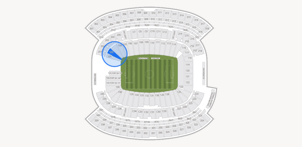Gillette Stadium Seating Chart