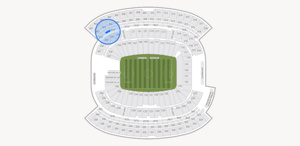 Gillette Stadium Seating Chart