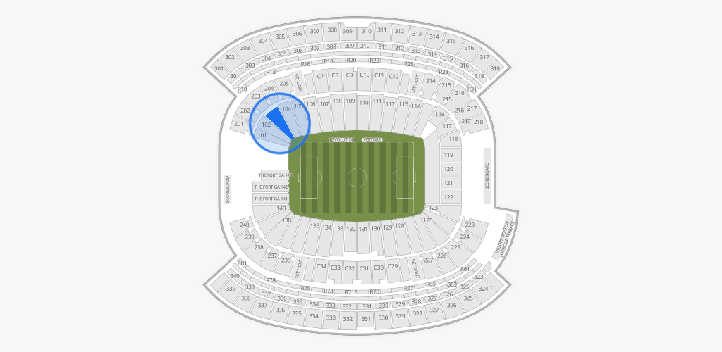 Gillette Stadium Seating Chart