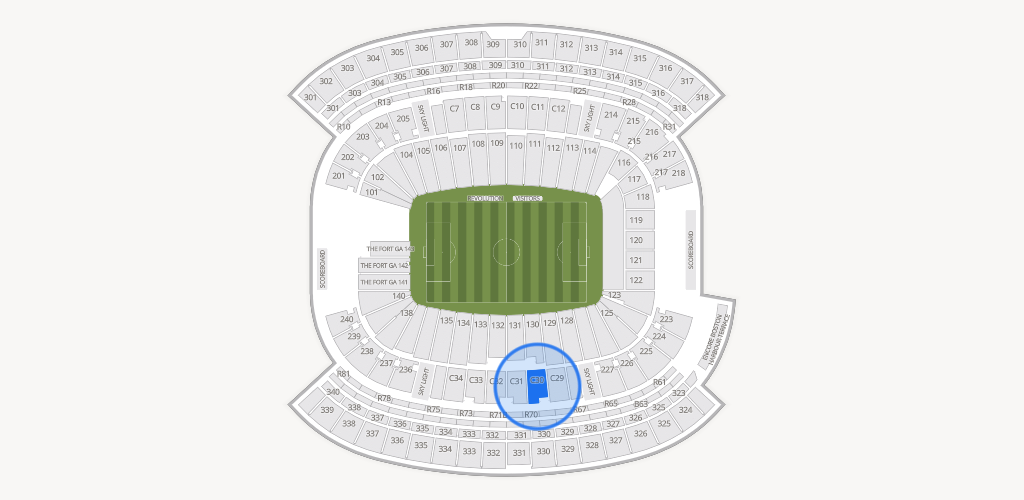 Gillette Stadium Seating Chart
