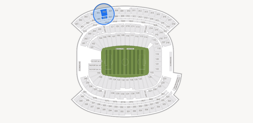 Gillette Stadium Seating Chart
