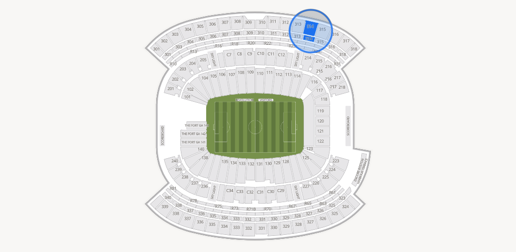 Gillette Stadium Seating Chart