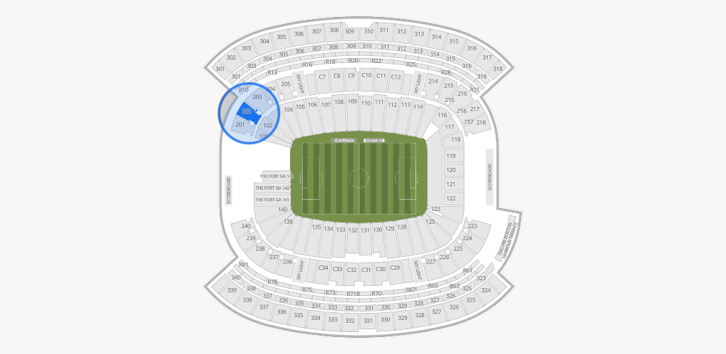 Gillette Stadium Seating Chart
