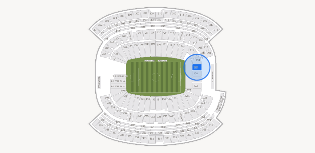 Gillette Stadium Seating Chart