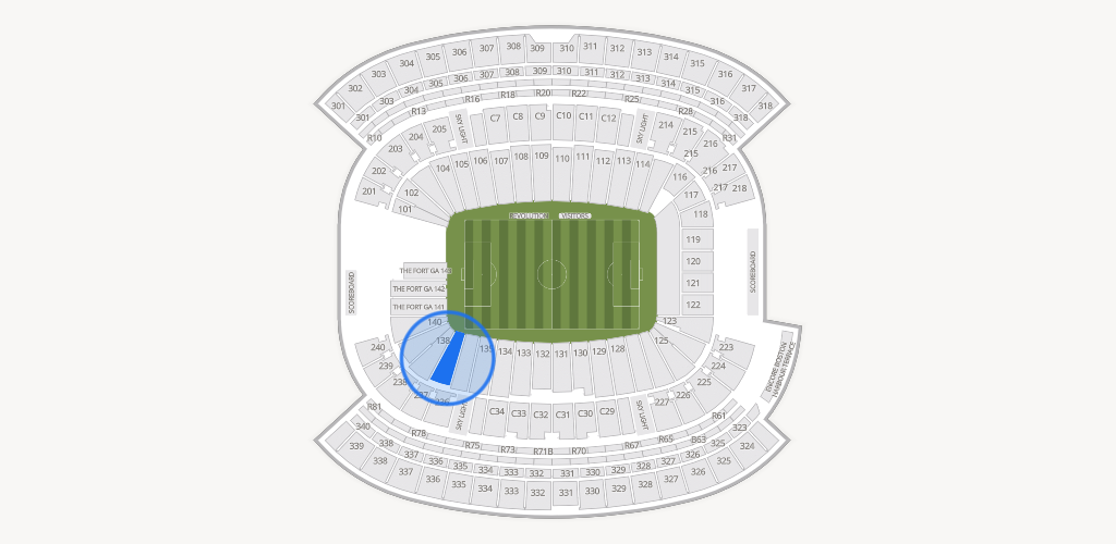 Gillette Stadium Seating Chart