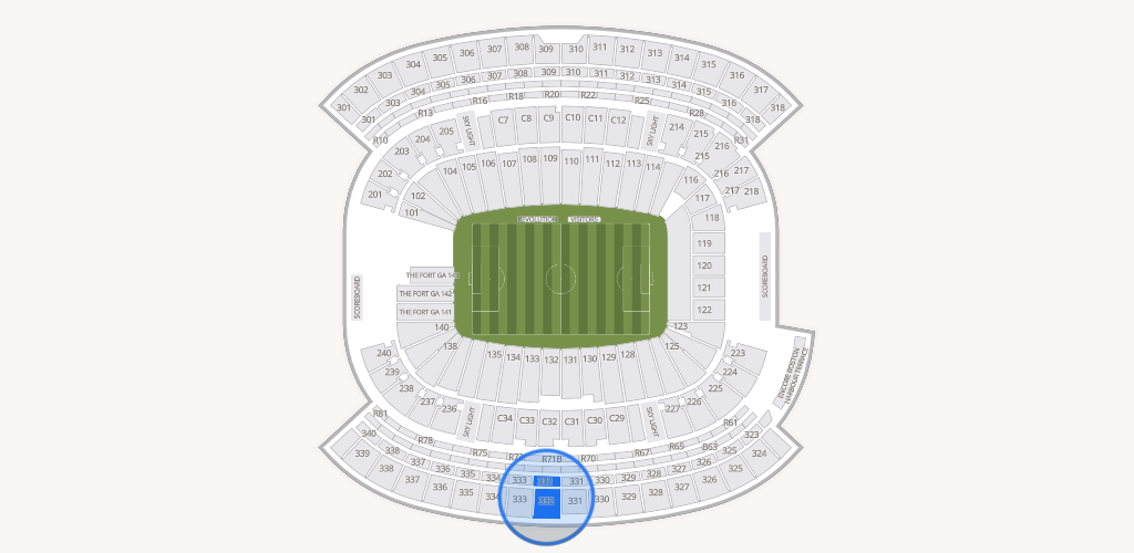 Gillette Stadium Seating Chart
