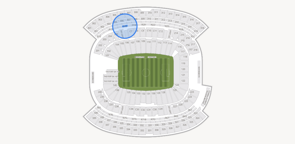 Gillette Stadium Seating Chart