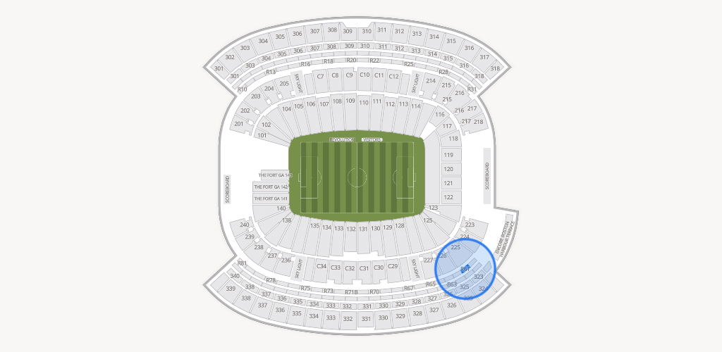 Gillette Stadium Seating Chart