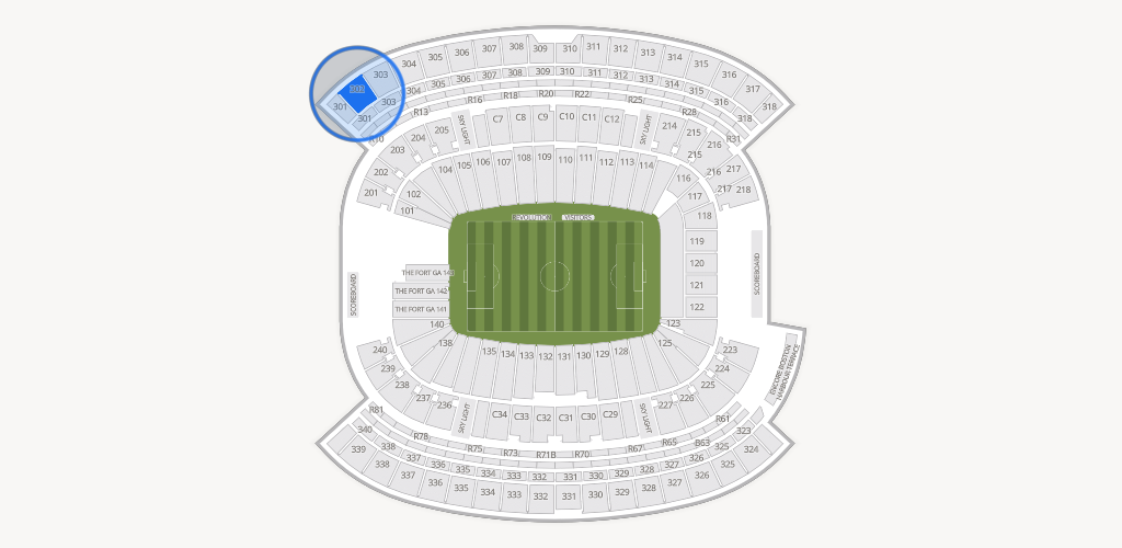 Gillette Stadium Seating Chart