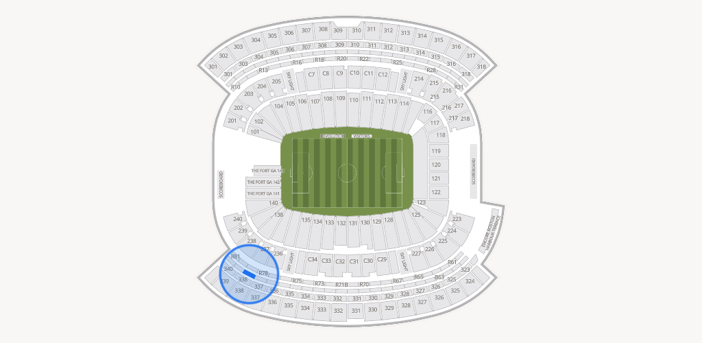 Gillette Stadium Seating Chart