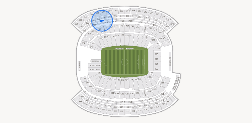 Gillette Stadium Seating Chart