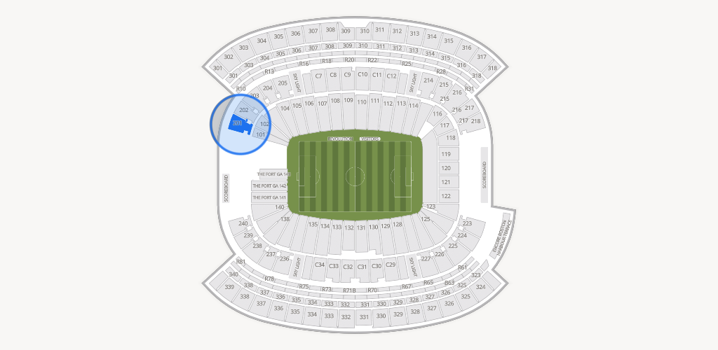Gillette Stadium Seating Chart