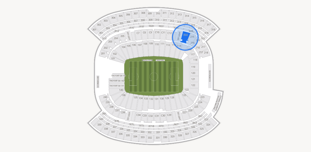 Gillette Stadium Seating Chart