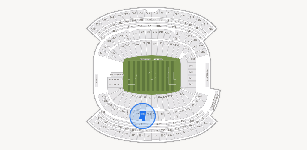 Gillette Stadium Seating Chart