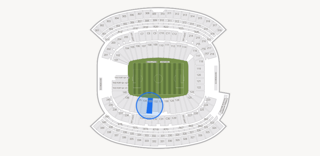 Gillette Stadium Seating Chart
