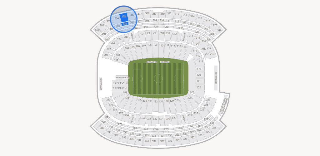 Gillette Stadium Seating Chart