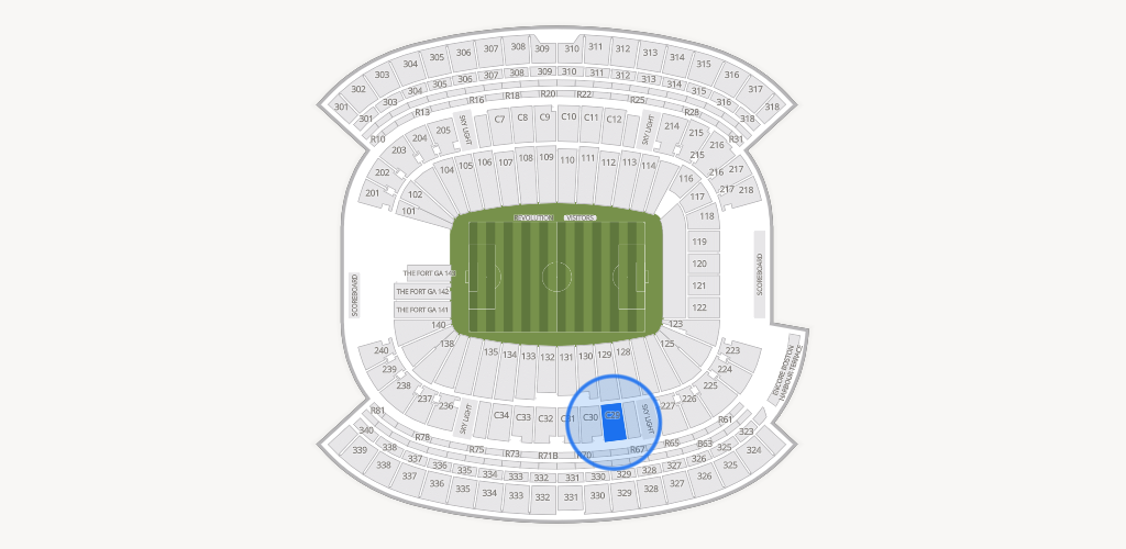 Gillette Stadium Seating Chart
