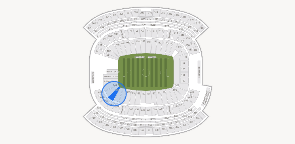 Gillette Stadium Seating Chart