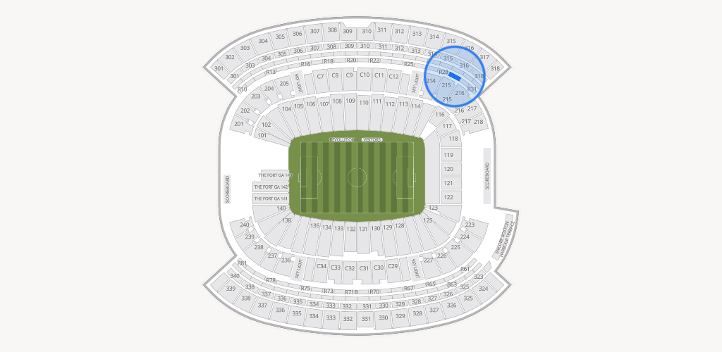 Gillette Stadium Seating Chart