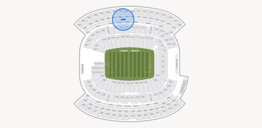 Gillette Stadium Seating Chart