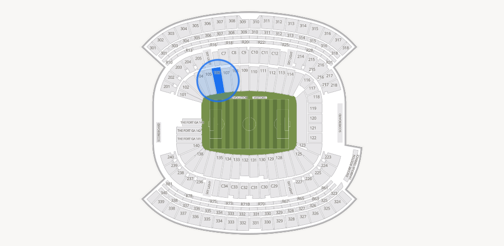 Gillette Stadium Seating Chart