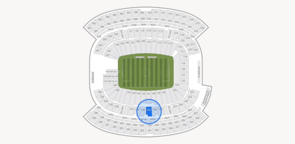 Gillette Stadium Seating Chart