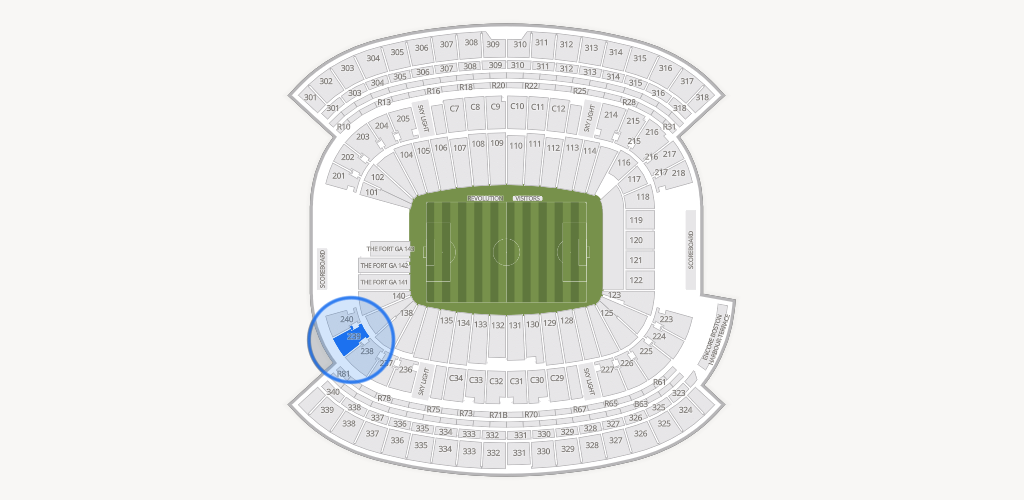 Gillette Stadium Seating Chart
