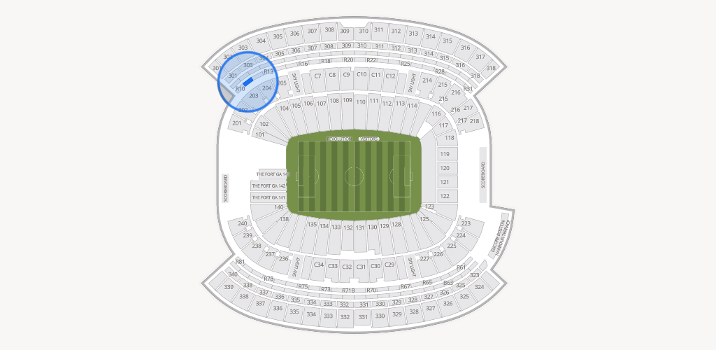 Gillette Stadium Seating Chart