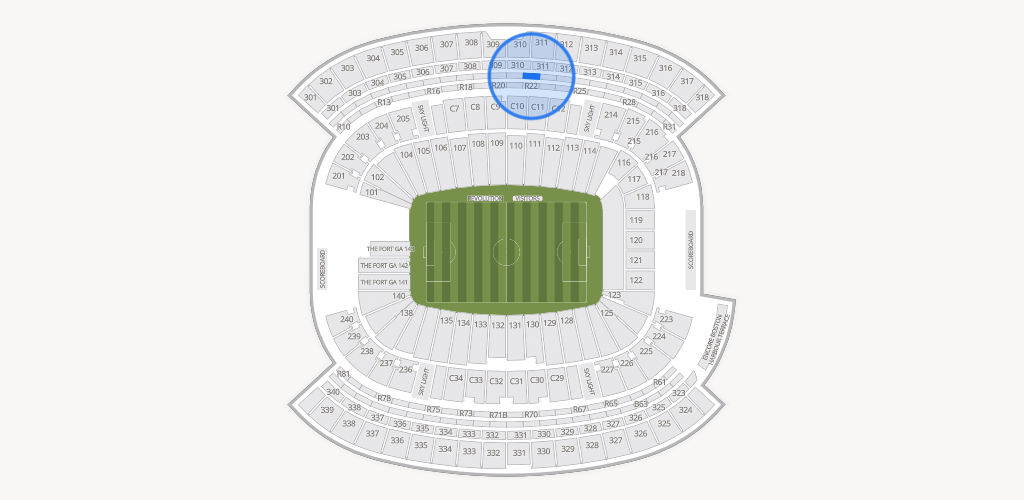 Gillette Stadium Seating Chart