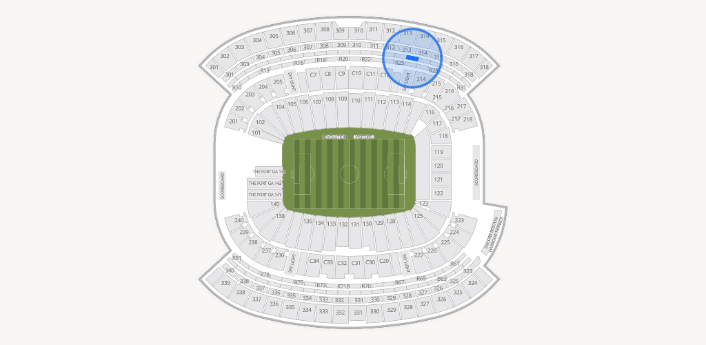 Gillette Stadium Seating Chart