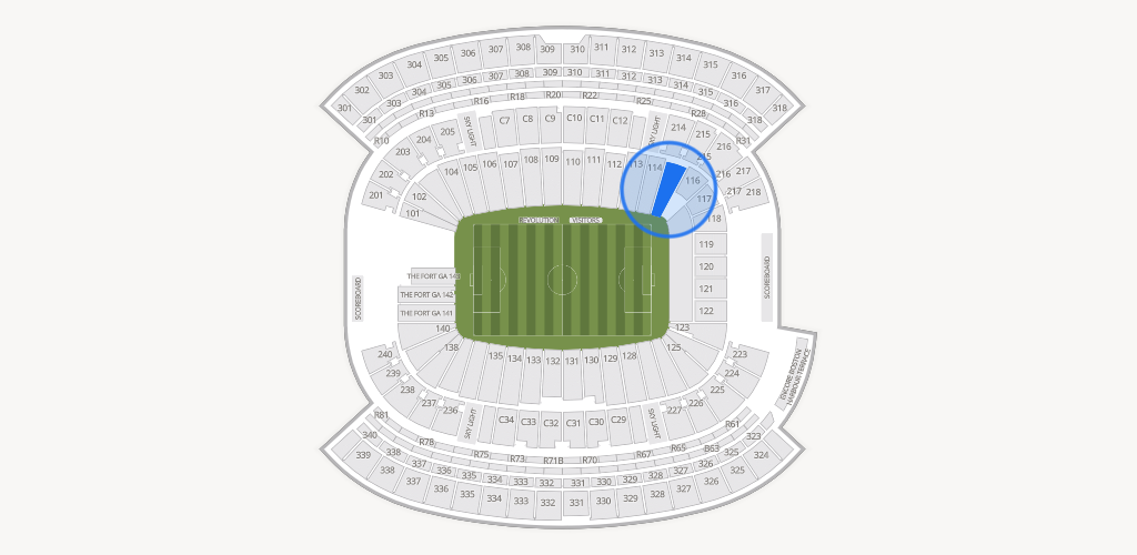 Gillette Stadium Seating Chart