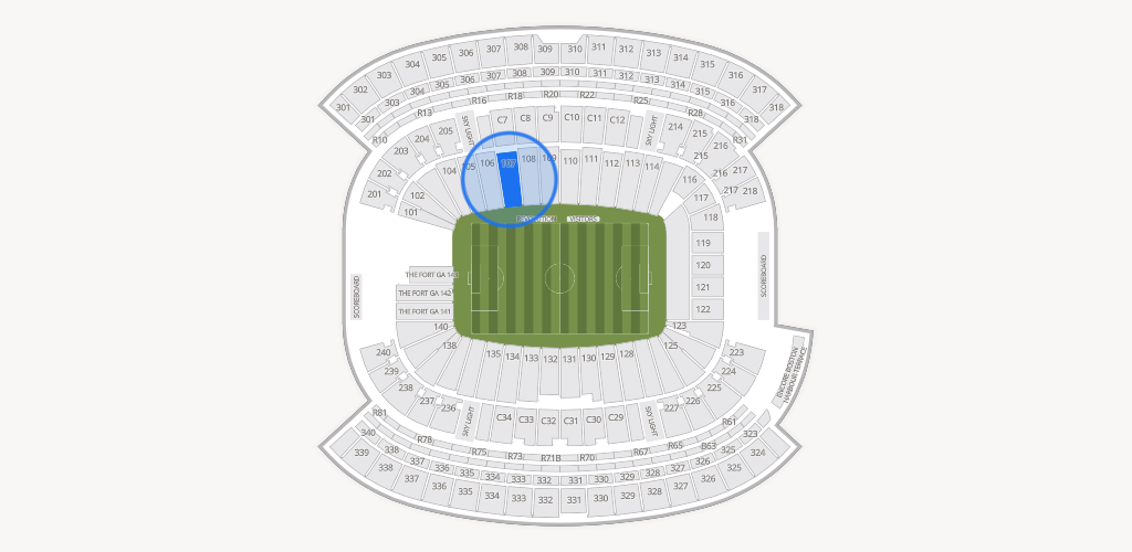 Gillette Stadium Seating Chart