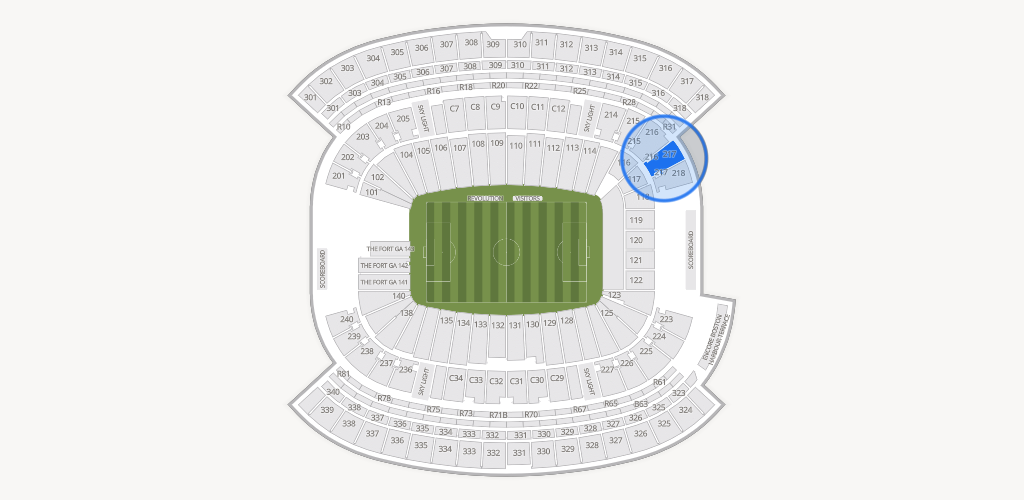 Gillette Stadium Seating Chart