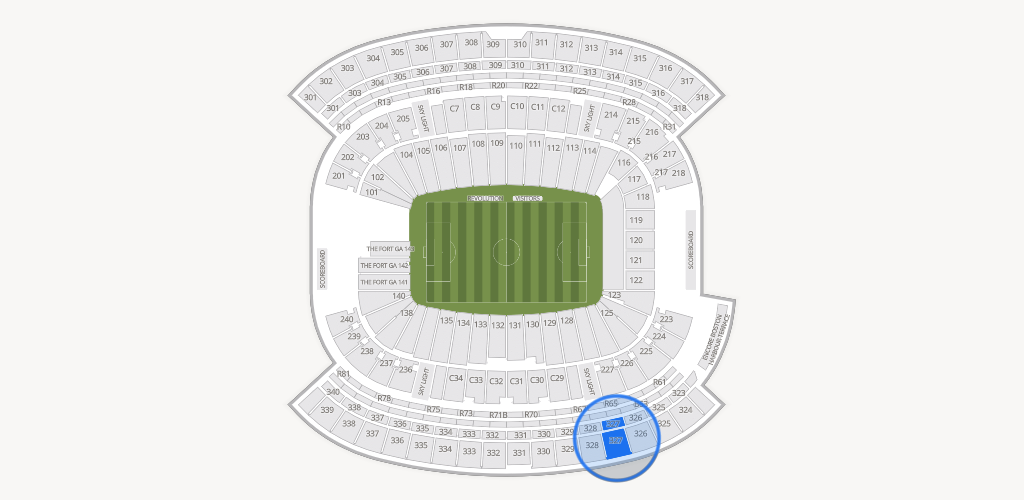 Gillette Stadium Seating Chart