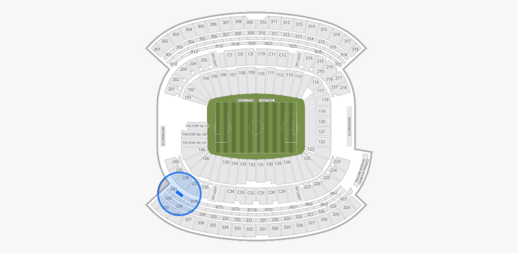 Gillette Stadium Seating Chart